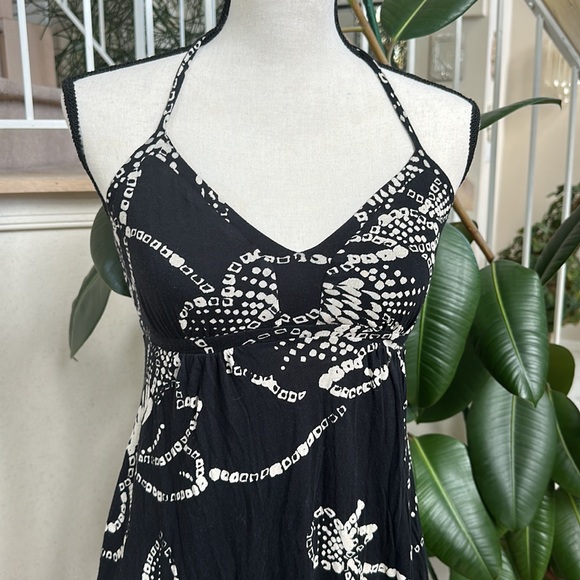Express black/white summer maxi dress - Picture 2 of 7